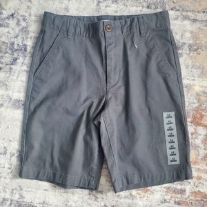 NWT Boy's Old Navy Grey Shorts Adjustable waist Size 12. Slight stretch.